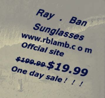 ray-ban discount store tumblr scam